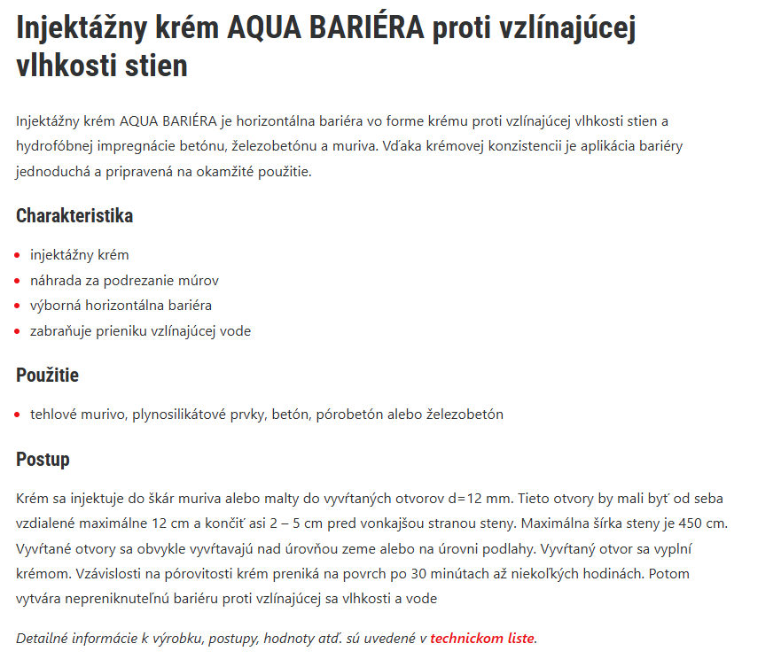test aqua barierra